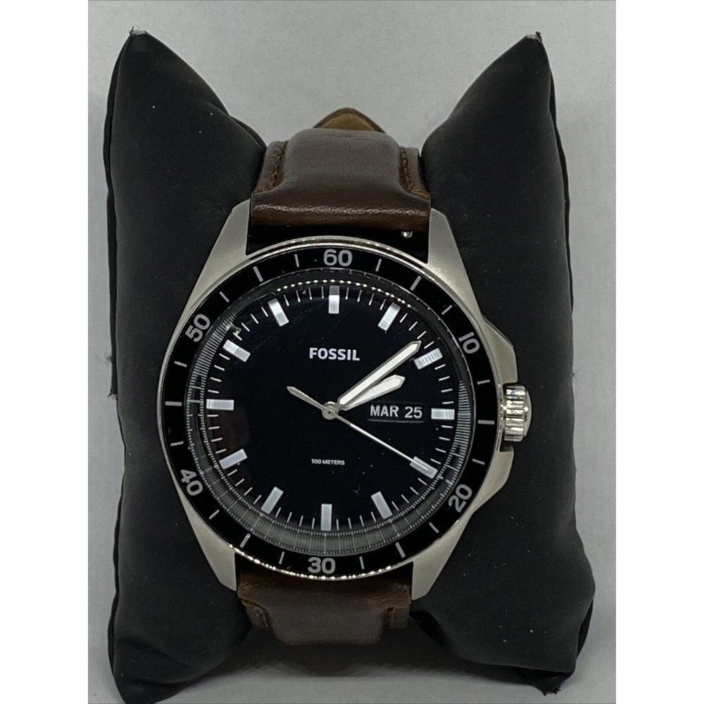 Fossil Sport 54 FS5290 Men's Brown Leather Analog